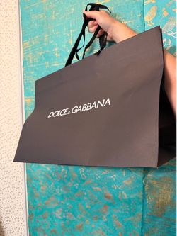 Large Dolce and Gabbana Paper Bag