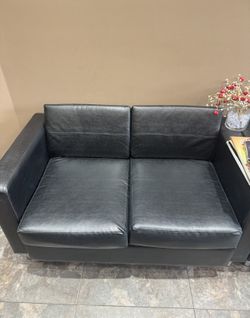 Leather Sofa $85