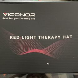 Red Light Cap, Red Light Hat for Head, 630nm 850nm 940nm Infrared Light Cap Adjustable Size, and Pulse Mode