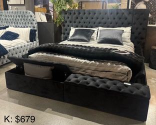 King bed frame