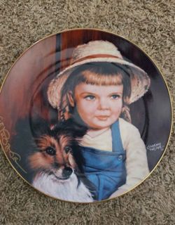 My Little Sheltie Collector Plate