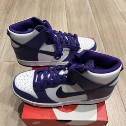 Nike Dunk High Midnight Purple 6.5Y 7Y