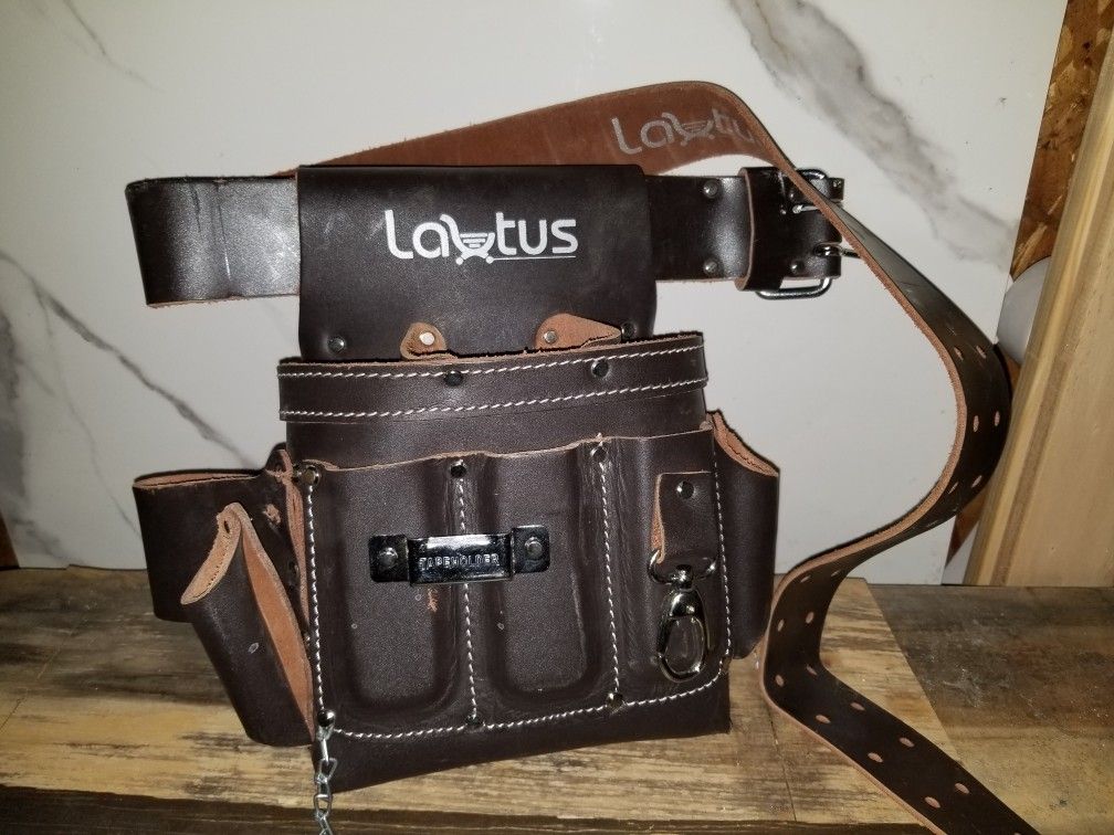 Lautus electrician bag with belt
