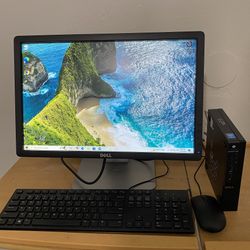 Dell Optiplex 3020M Micro Desktop Mini Tower PC Intel® Core™ i3-4160T CPU @ 3.10GHz  6GB DDR3 SDRAM. 120 GB SSD  Windows 10 pro. Microsoft office inst