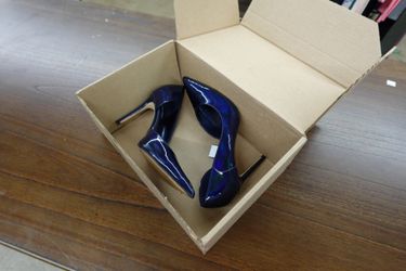 Nine West Folowe Navy D’Orsay Pointed Toe Pump – Womens 9.5