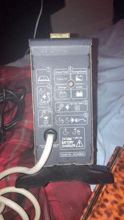 Electric wheelchair 24v battery charger