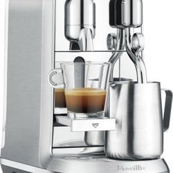 New - Nespresso Creatista Plus Espresso Machine by Breville, Brushed Stainless Steel