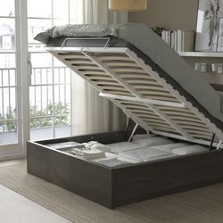 IKEA - MALM Storage Bed - Queen Size Frame