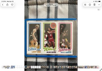 1980-81 Topps Bird/Magic Rookie Card