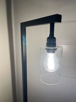 Black Metal Floor Lamp