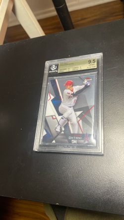 2018 Topps Finest Shohei Ohtani Rookie Bgs 9.5++ w/Two Ten Subgrades
