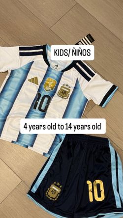 Argentina Messi kids jersey