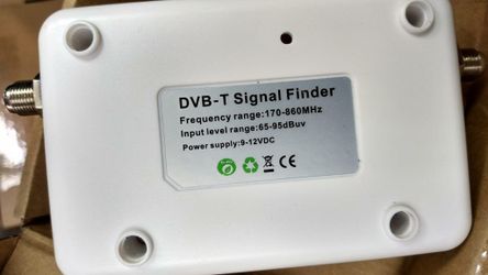 DVB-T Digital Terrestrial TV Antenna Signal Finder Meter with Compass &KYur