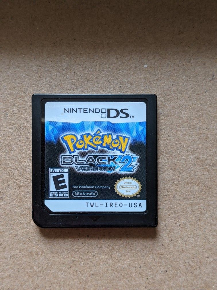 Pokemon Black 2 For Nintendo DS