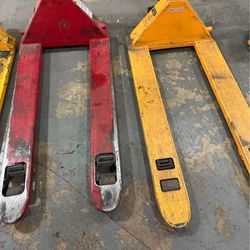 Used But Great Condition Pallet Jacks$199-259ea
