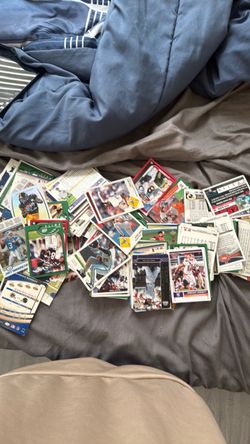 Football and baseball cards
