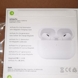 2nd Generation Apple Airpods Pro With MagSafe Charging Case 
