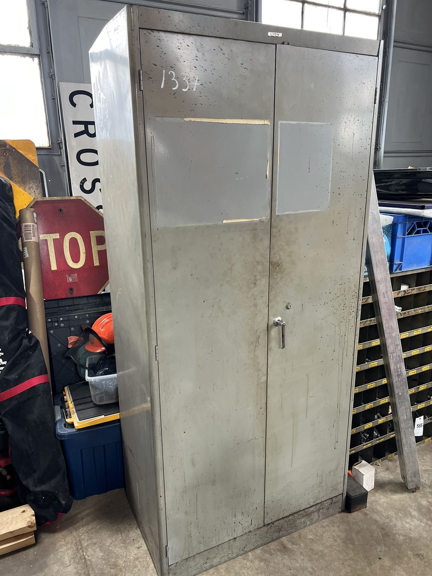 6’ Tall Metal Cabinet