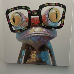 Canvas Animal  Paintings-Set Of 2  