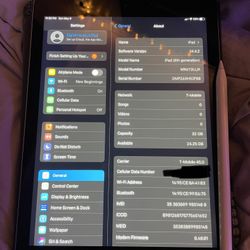 iPad 6th Gen 32GB WiFi + Cellular W/ Gen 1 Apple Pencil