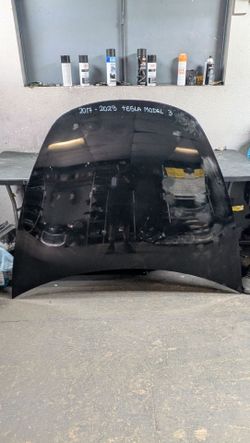 2017-2018-2019-2020-2021-2022-2023 TESLA MODEL 3 HOOD OEM USED #10320