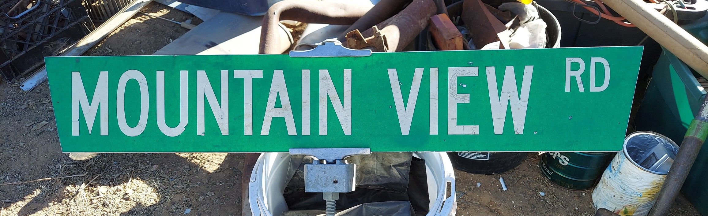 Mountain View Street Sign