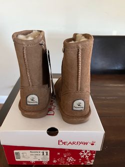 Bearpaw Emma Toddler Boots Size 11