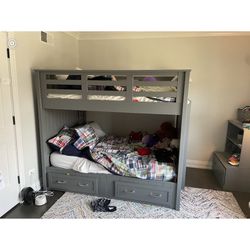 Solid  Full Size Bunk Beds 