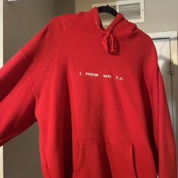 Red FA Hoodie 