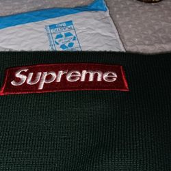 Supreme Boxlogo Beanie Pine Gree 