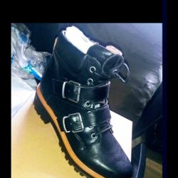 Coach Leather Shoes New No Box $125 OBO, or Double Buckled Boots $75 B4 and New OBO send your offers serious buyers Pls