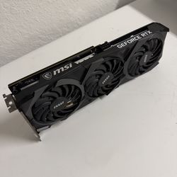 MSI RTX 3060 Ti Ventus 3X OC 8GB - Triple Fan Gaming GPU