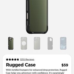 NOMAD Rugged Case Forest Green