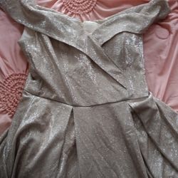 Gold Dress