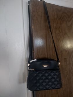 New cute black bow purse
