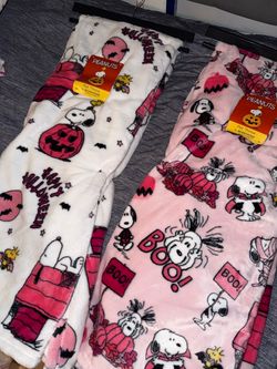 Snoopy Halloween Blanket