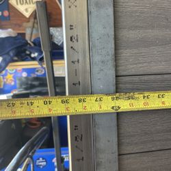 Affordable Gate metal frame, synthetic boards