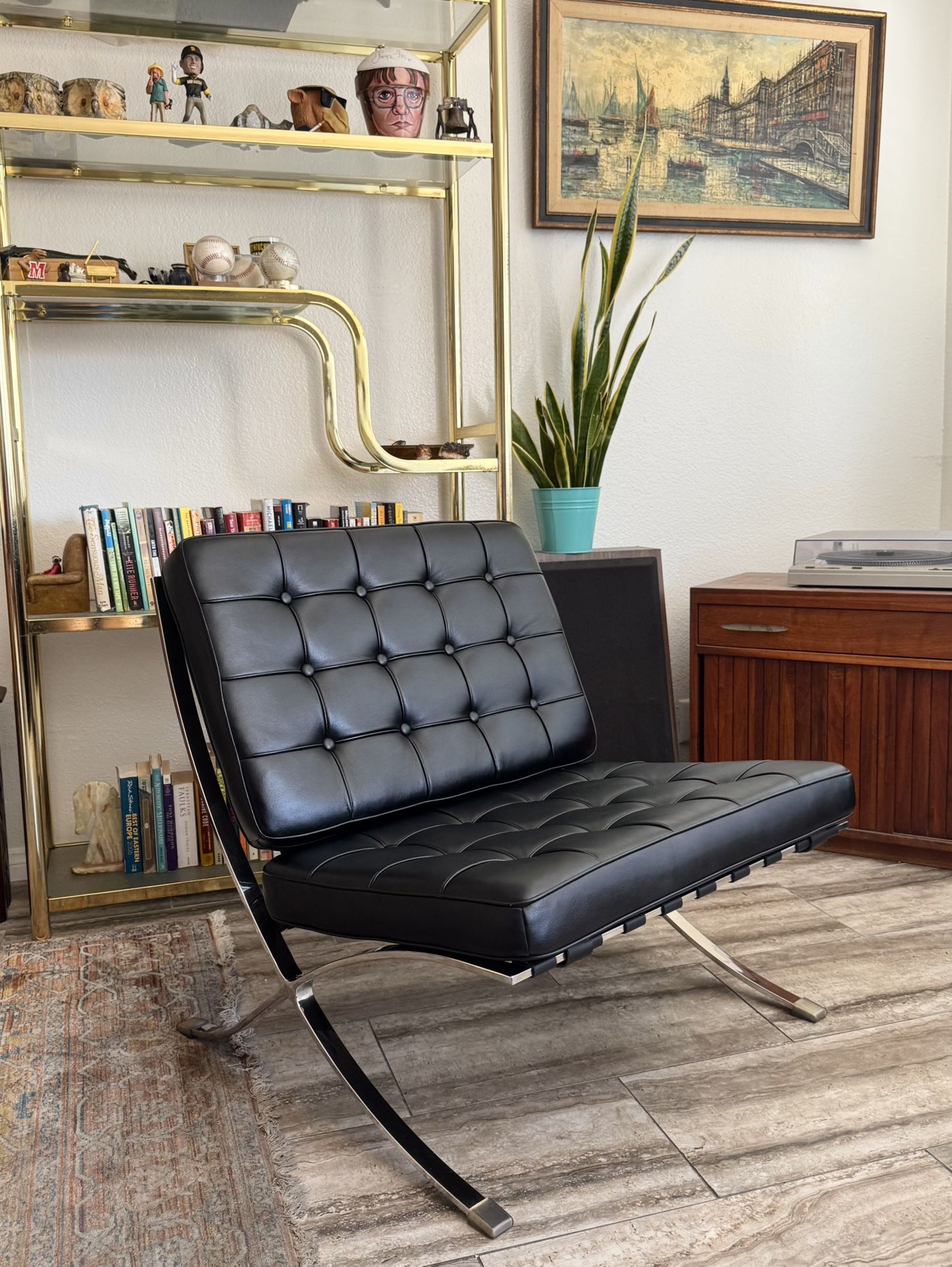 Barcelona Style Lounge Chair