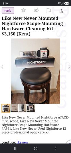 Nightforce Scope/Mount/Cleaning Kit