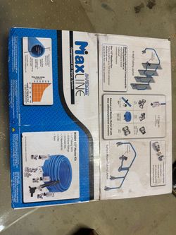 1/2" x 100 FT Air Compressor Piping, PEX-AL-PEX Tubing, Air Hose Kit Air Compressor Accessories, Blue Tubing