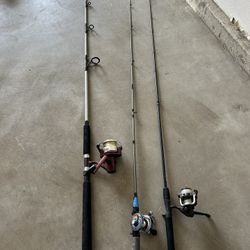 Fishing Poles,  