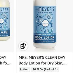 Mrs Meyers Body Lotion 16 Oz OBO