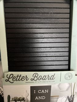 Letter Board With A Bunch Of Letters Brand New