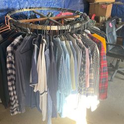 Everything in dollars, each shirt at $1