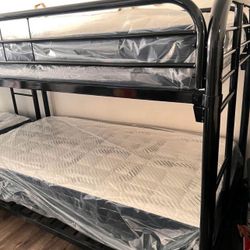 Litera Twin Size Nueva En Su Caja Incluye Colchones 