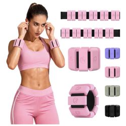 Adjustable Wrist Weights for Women Men