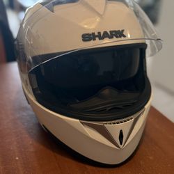 Shark Motorcycle Helmet With Sun Visor