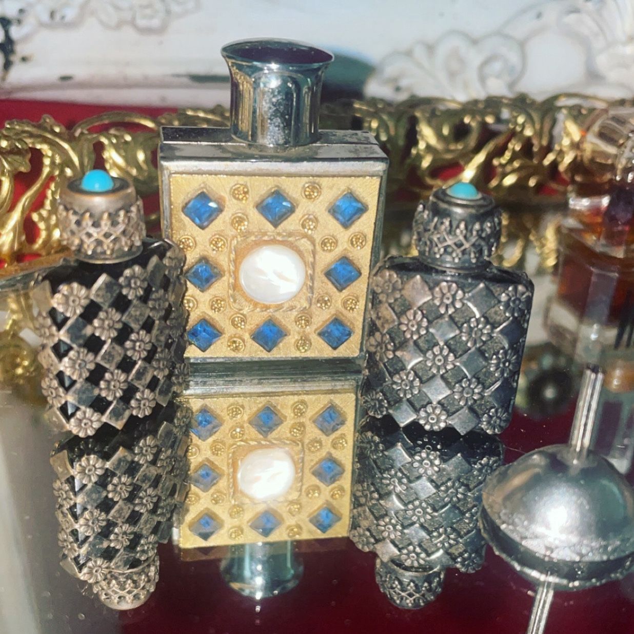 Refillable mini Perfume Bottles. 925 Ralph Lauren Vintage Bottles 