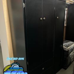 Black XL wardrobe Closet Ropero New Bonito 