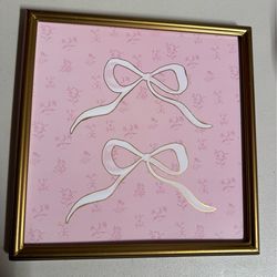 Two pink pictures for $25 or $10 each